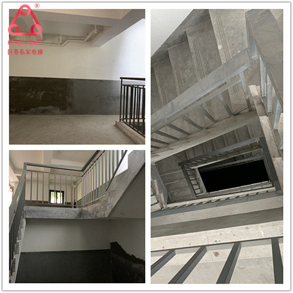 遇到客戶電梯井寬度小，深度大看上海別墅電梯公司是怎樣設計的？