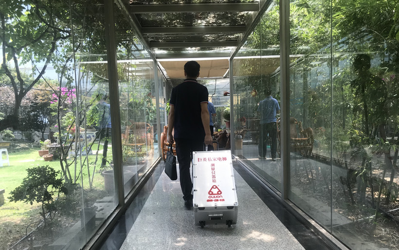 常州業(yè)主二層復(fù)式樓無井道別墅電梯安裝前景