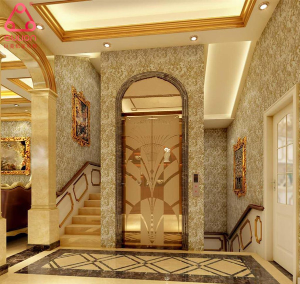 標(biāo)準(zhǔn)井道尺寸1550*1550mm 5層別墅電梯設(shè)計(jì)過(guò)程，巨菱Gulion