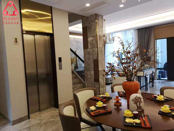 別墅內(nèi)自帶井道家用電梯的選擇