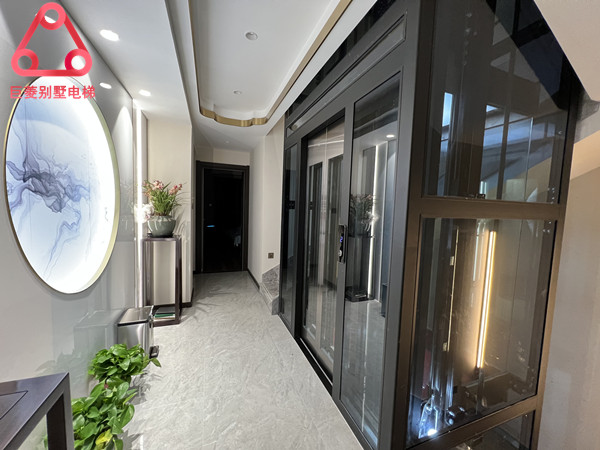 樓梯中間安裝家用電梯 樓梯中間安裝家用電梯